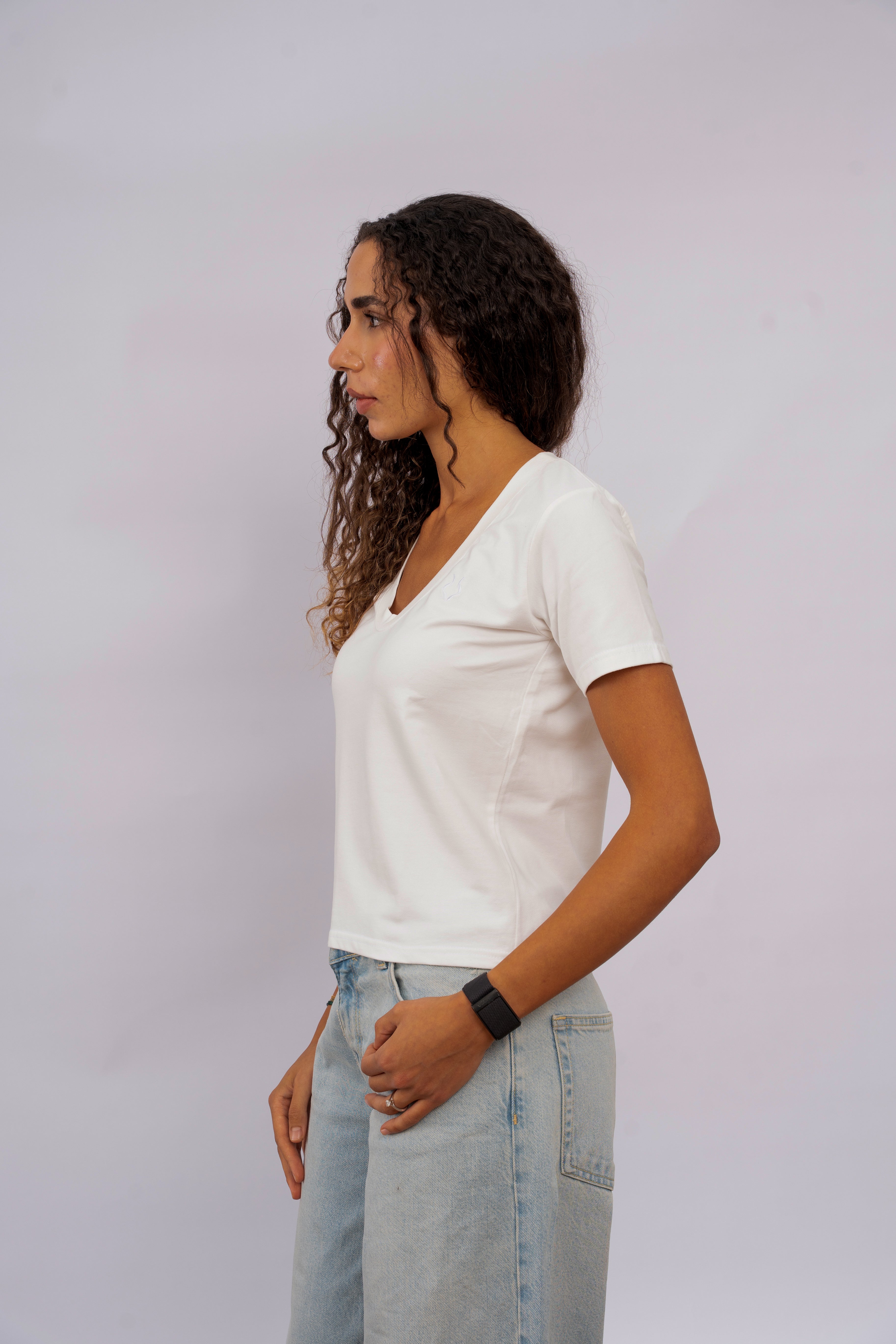 Plain U-Cut White