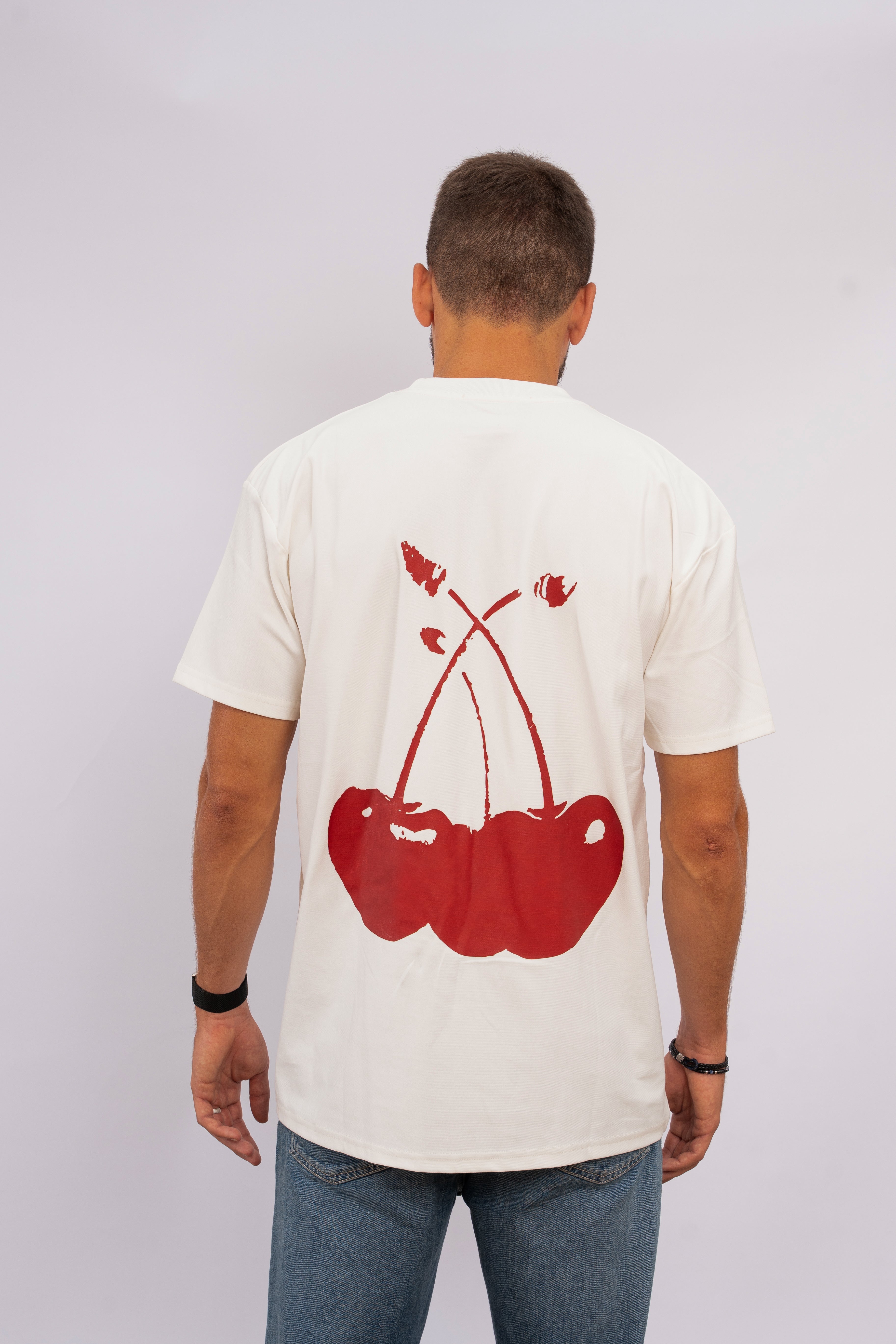 Oversized Cherry White