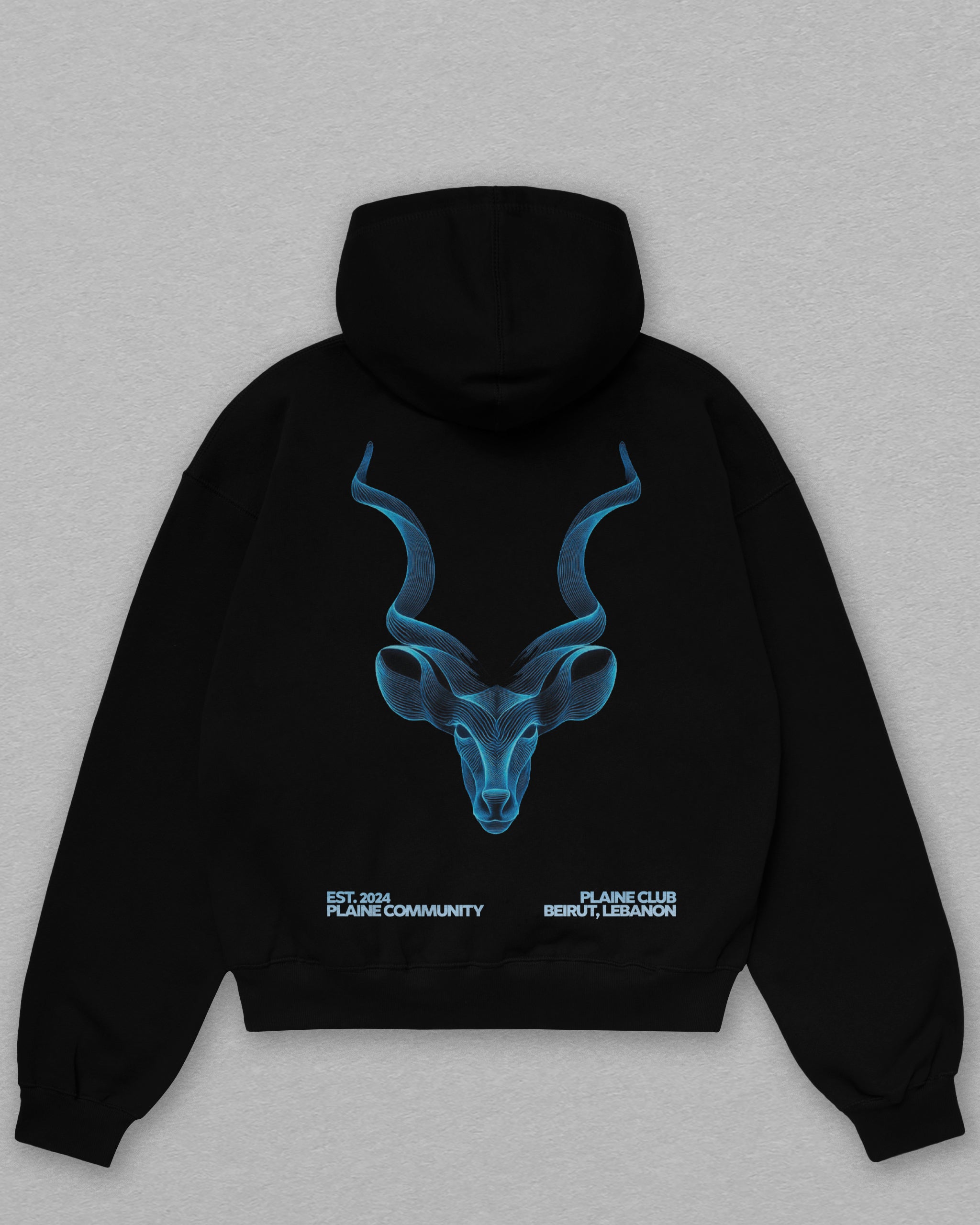 Blue Deer Hoodie