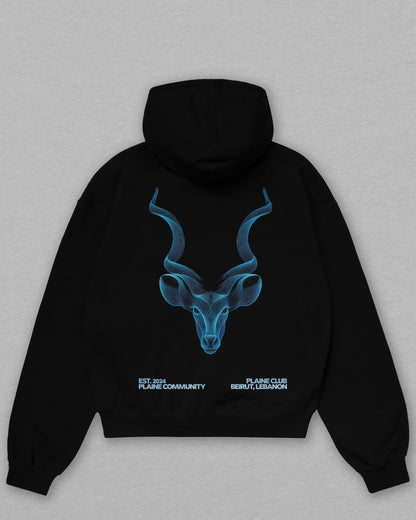 Blue Deer Hoodie