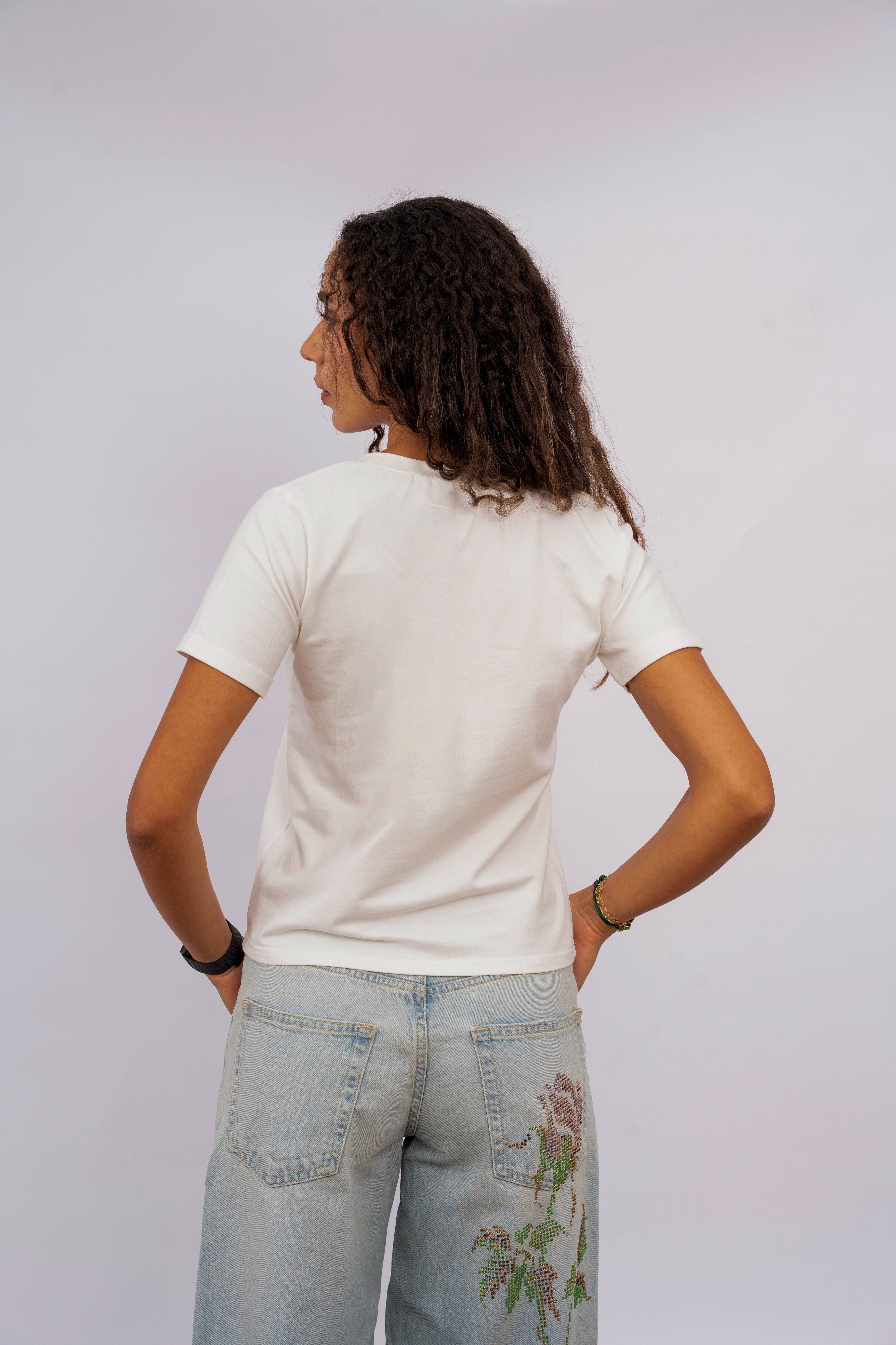 Plain U-Cut White