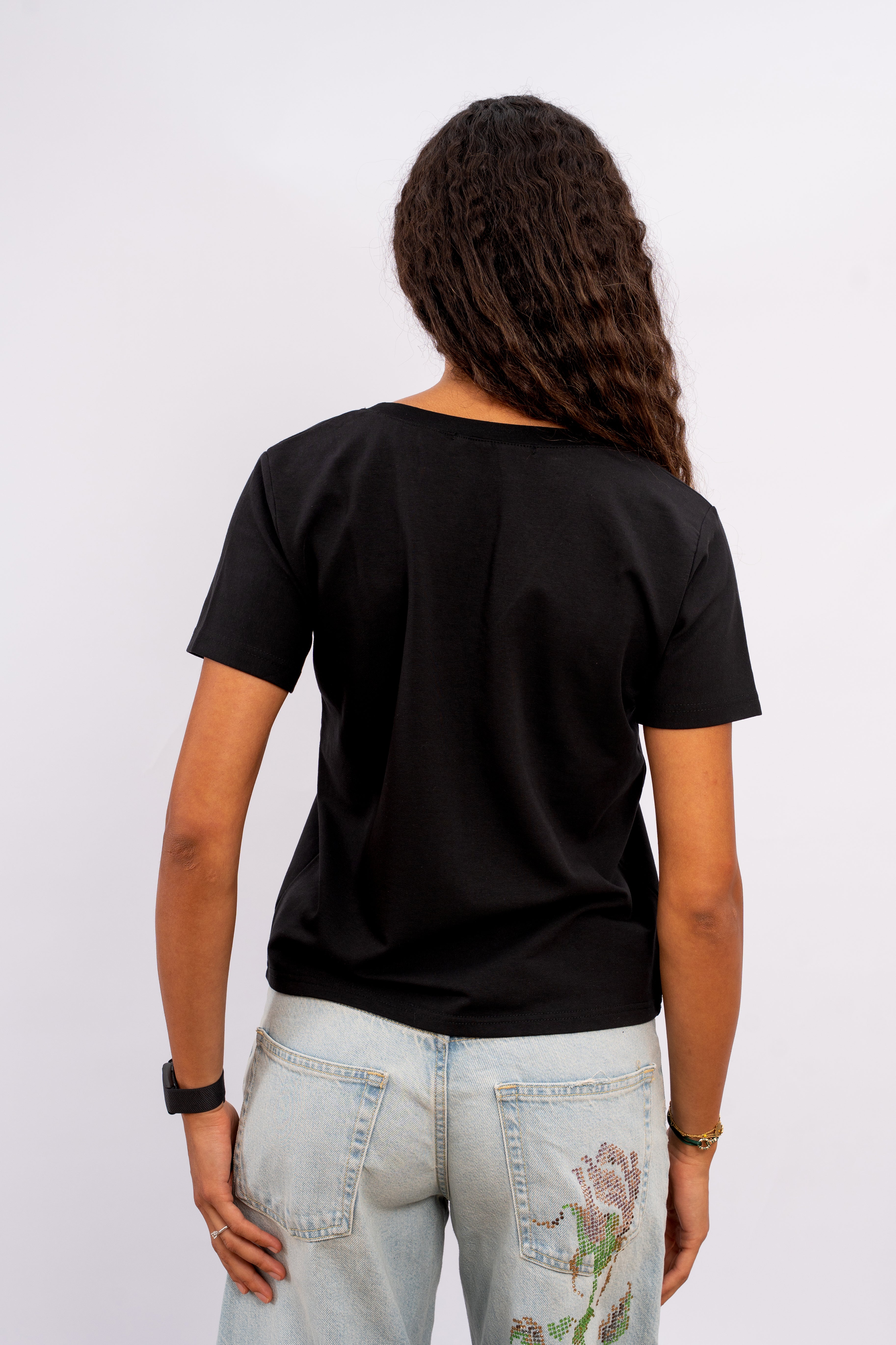 Plain U-Cut Black
