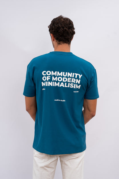 Oversized Community Blue
