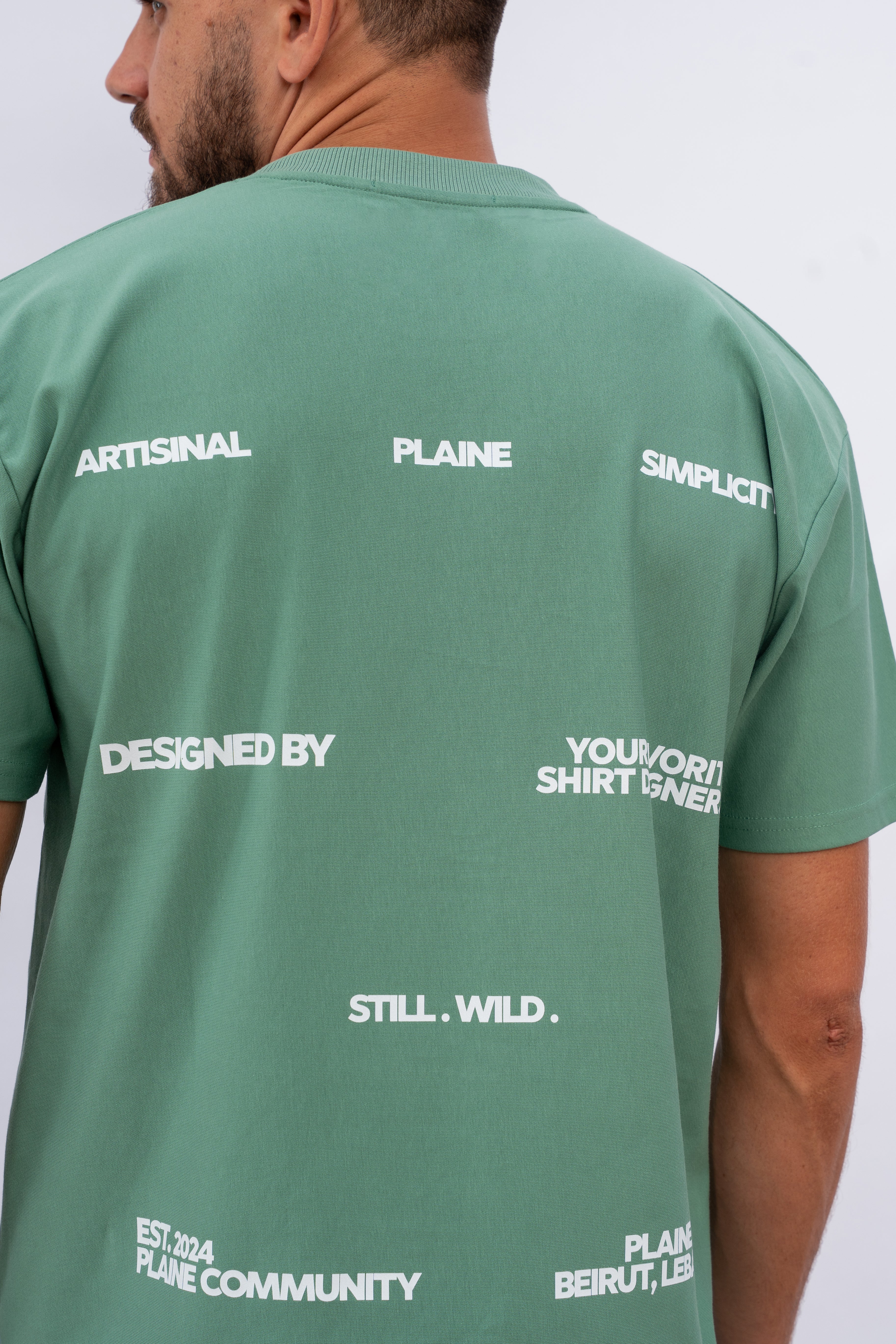 Oversized Statetment Green