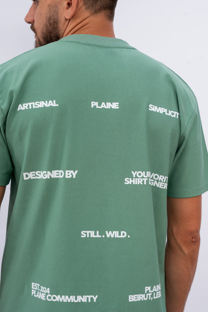 Oversized Statetment Green