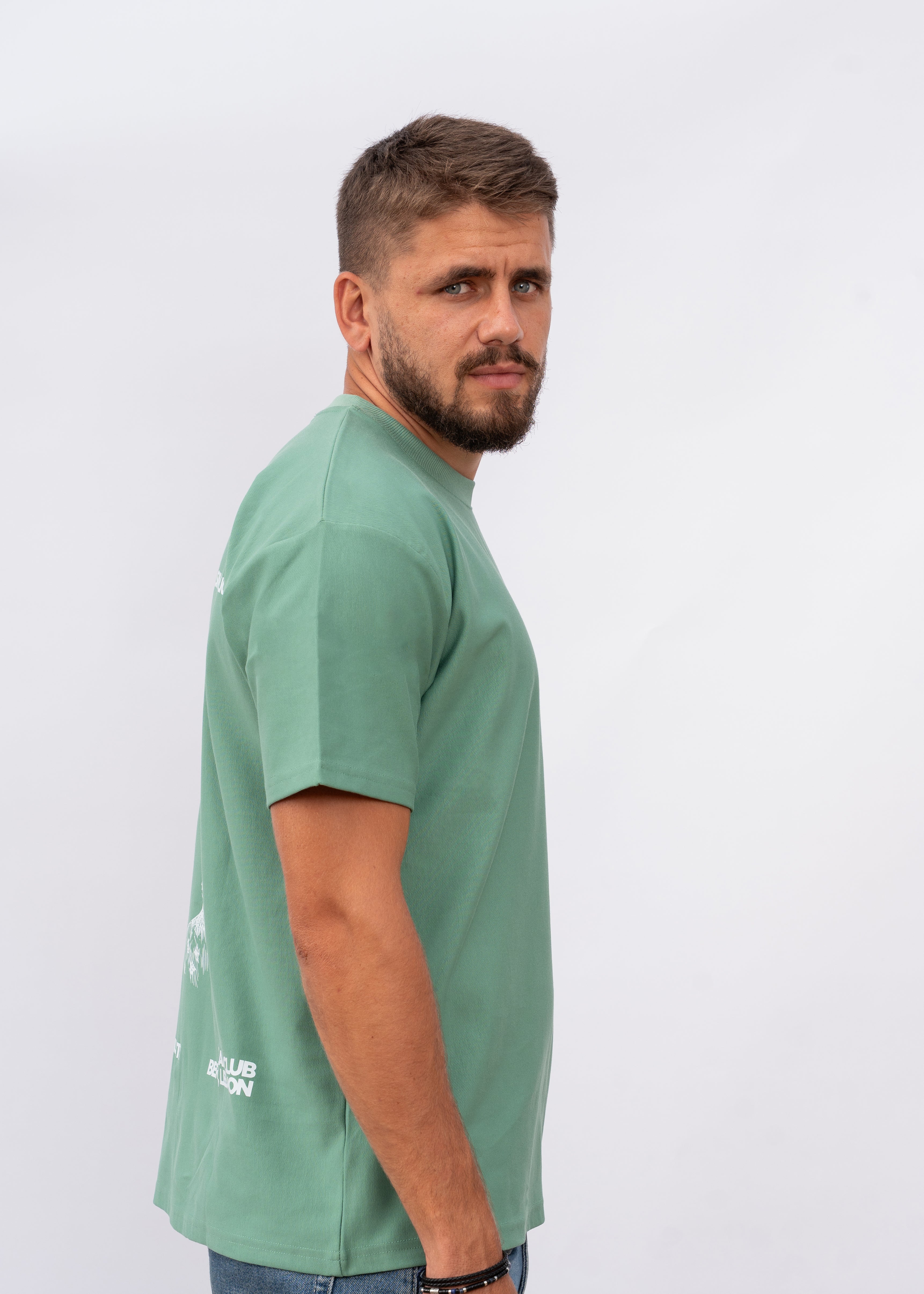 Oversized Origin Green