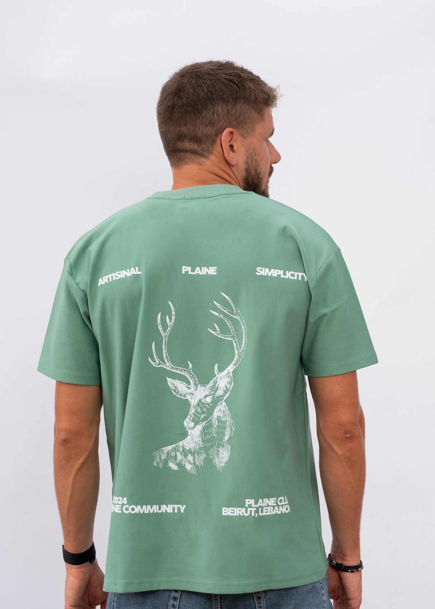 Oversized Origin Green