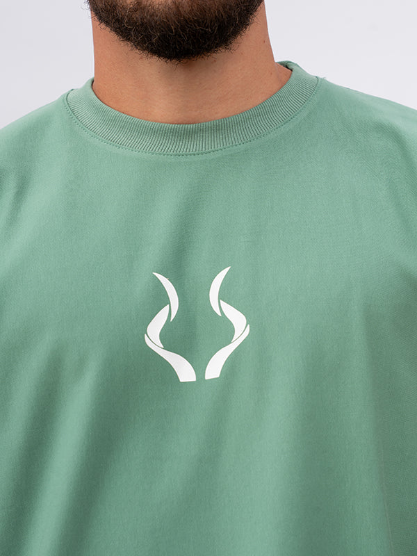 Oversized Origin Green