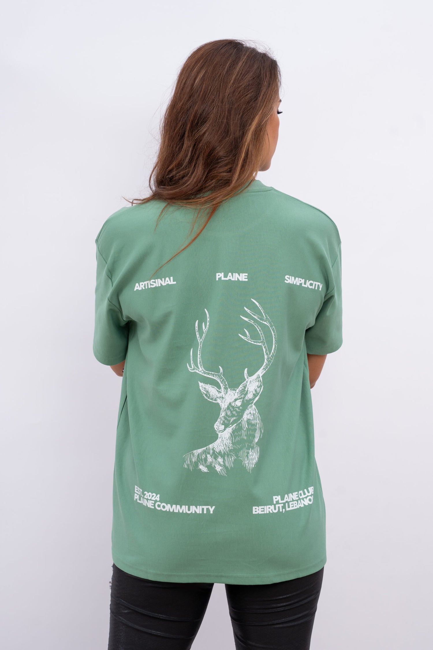 Oversized Origin Green