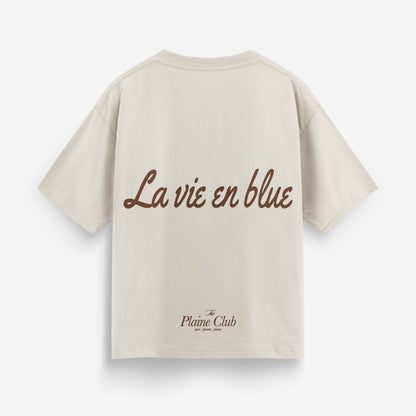 La Vie En Blue Oversized T-Shirt
